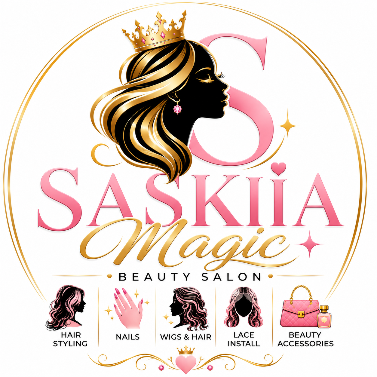 Saskia Magic logo
